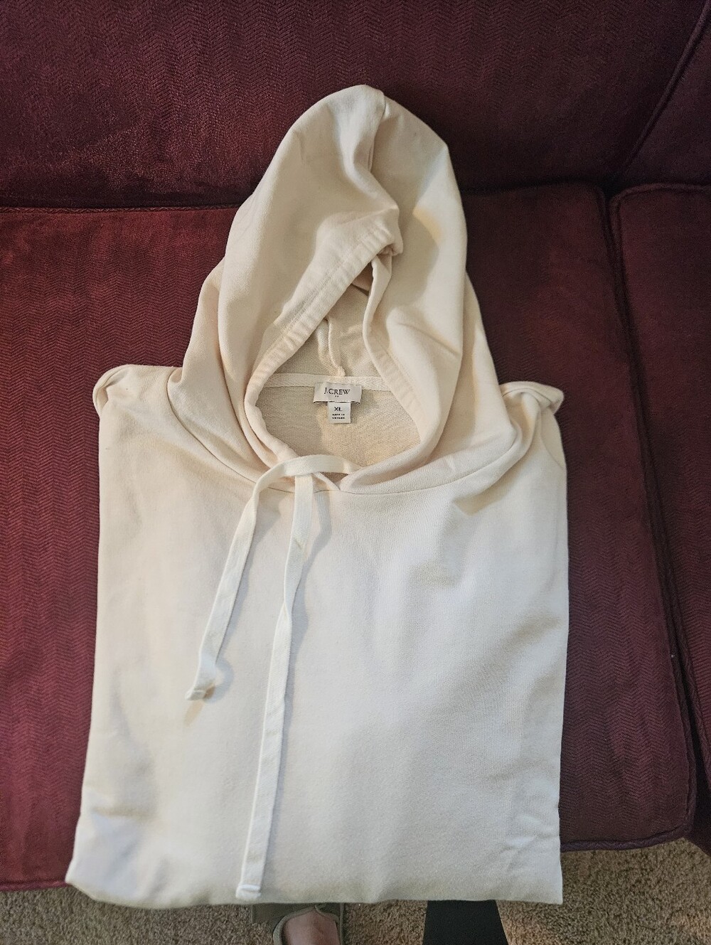 Womens NWOT J. Crew Cream Sweatshirt